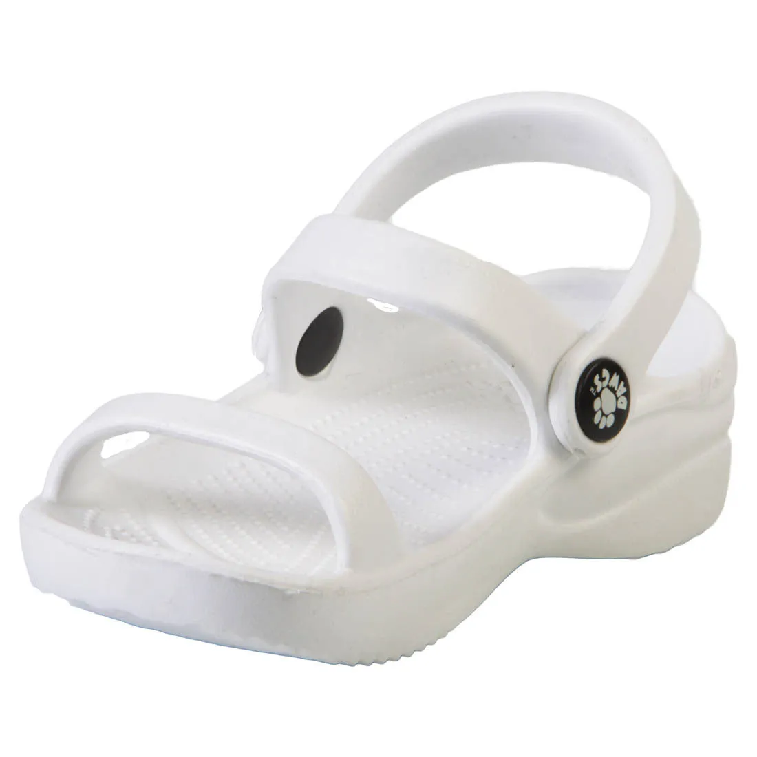 3-Strap Sandals - White