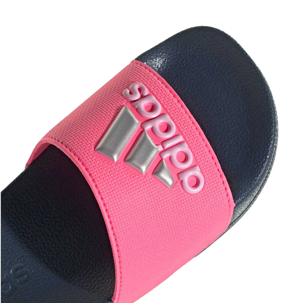 adidas Adilette Shower Sliders - Girls - Lucid Pink/Silver