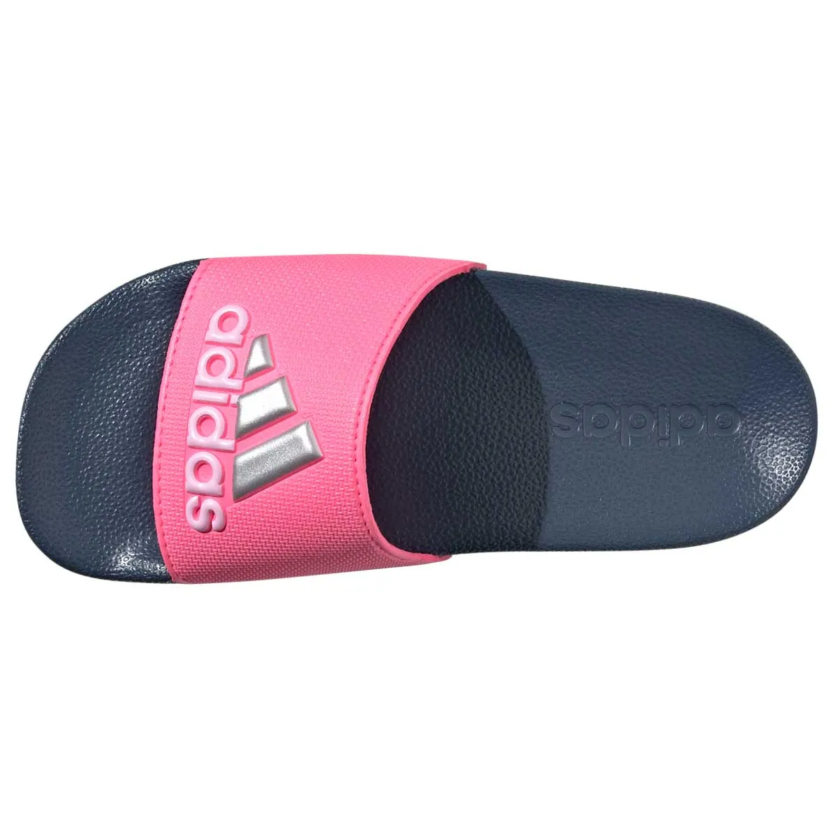 adidas Adilette Shower Sliders - Girls - Lucid Pink/Silver