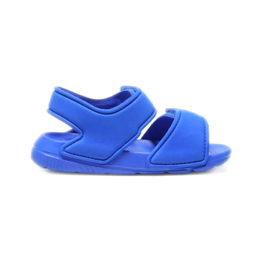 Adidas Flat Sandals Rubber Blue Colour For Kids