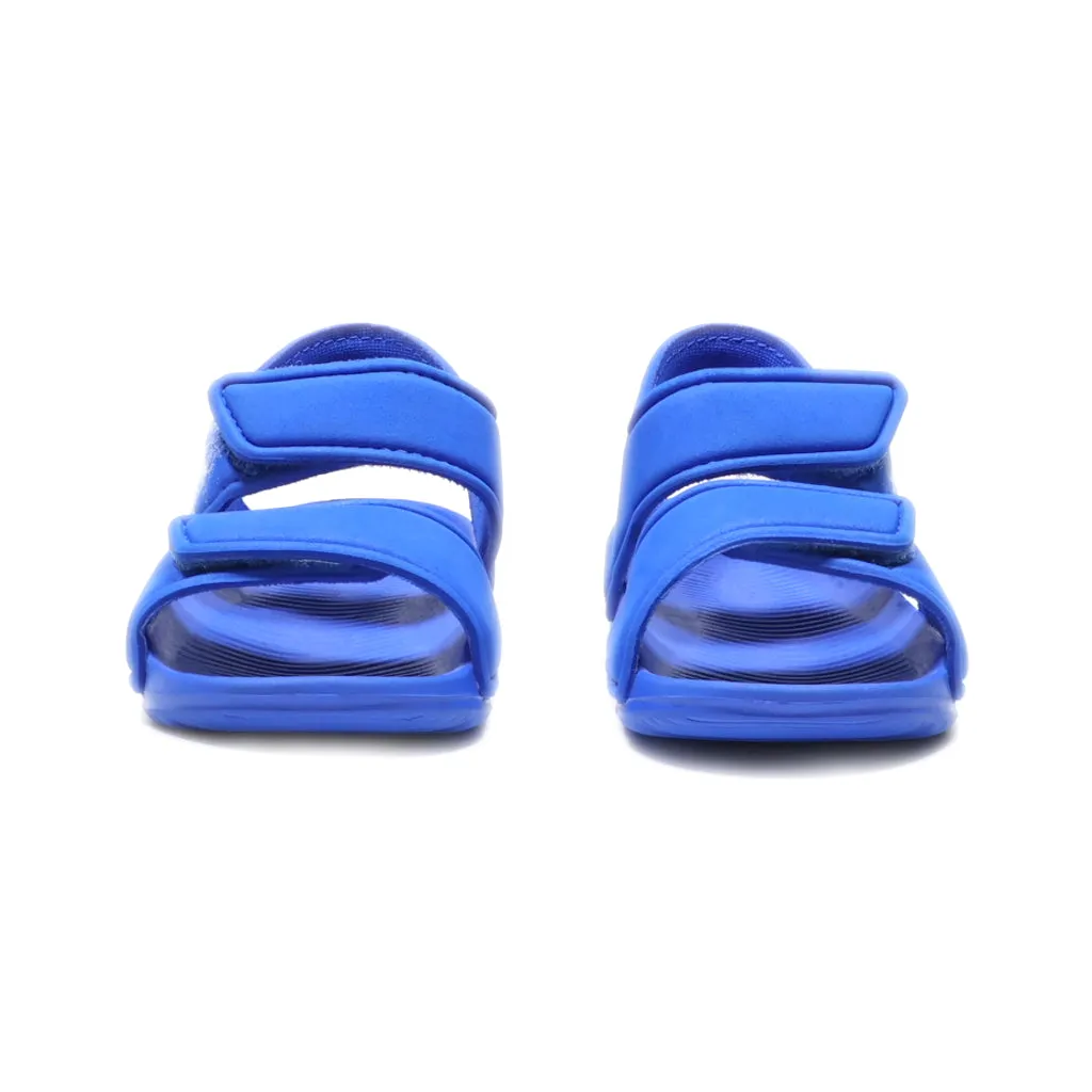 Adidas Flat Sandals Rubber Blue Colour For Kids