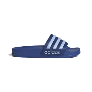 Adidas Kids Adilette Shower Slides - Royal Blue/Glow Blue