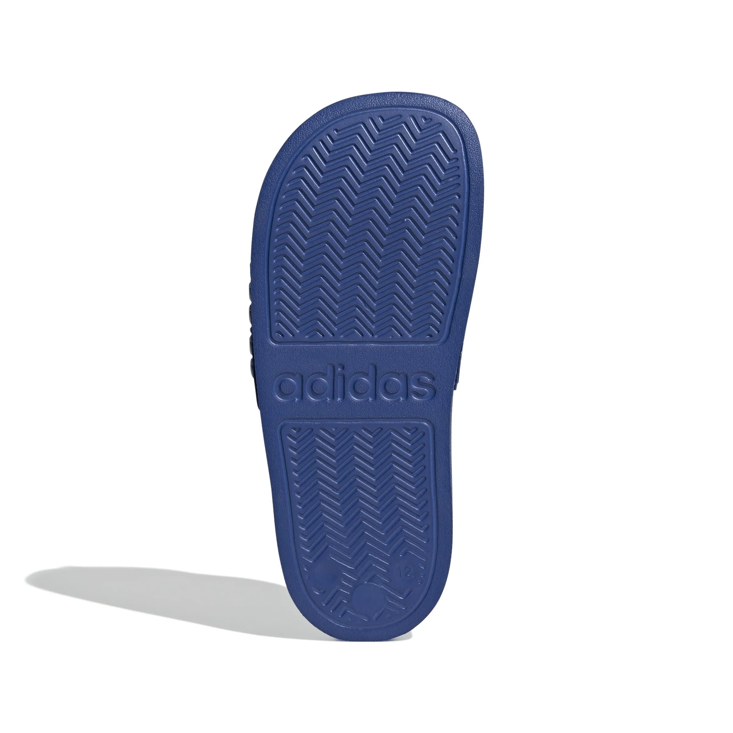 Adidas Kids Adilette Shower Slides - Royal Blue/Glow Blue