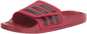 adidas Unisex Adilette Tnd Slide Sandal, Real Red/Black/Black, 4 US Men