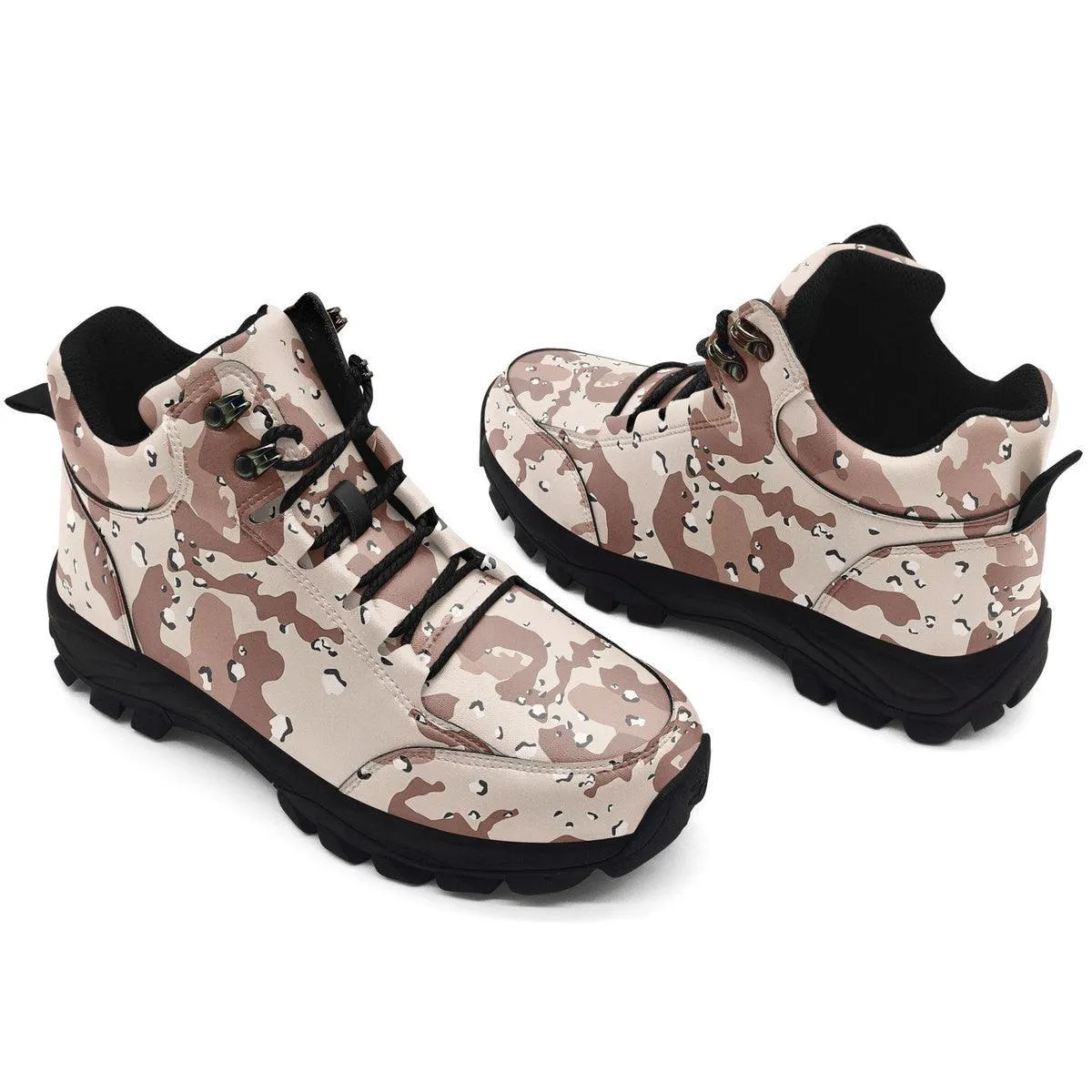 American Chocolate Chip Desert Battle Dress Uniform Camo Hiking Shoes