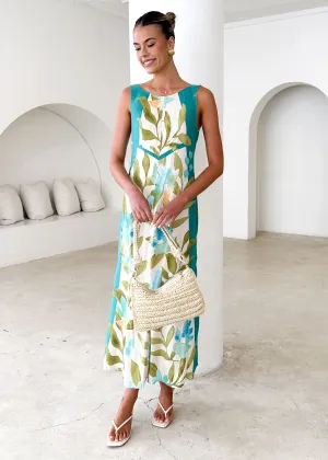 Amira Maxi Dress - Himalayan Poppy