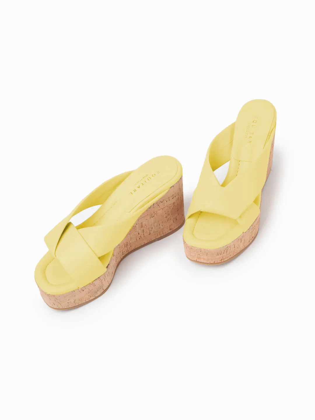 Belisa Wedge Sandal - Yellow