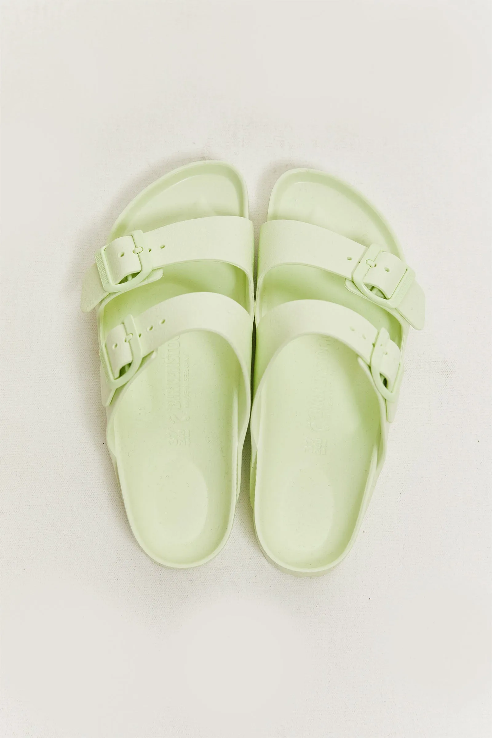 birkenstock arizona EVA faded lime