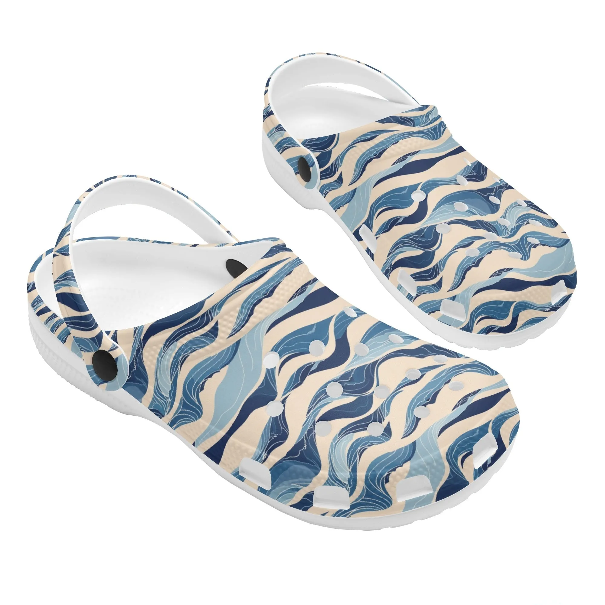 Blue Waves Womens Vented Sandals