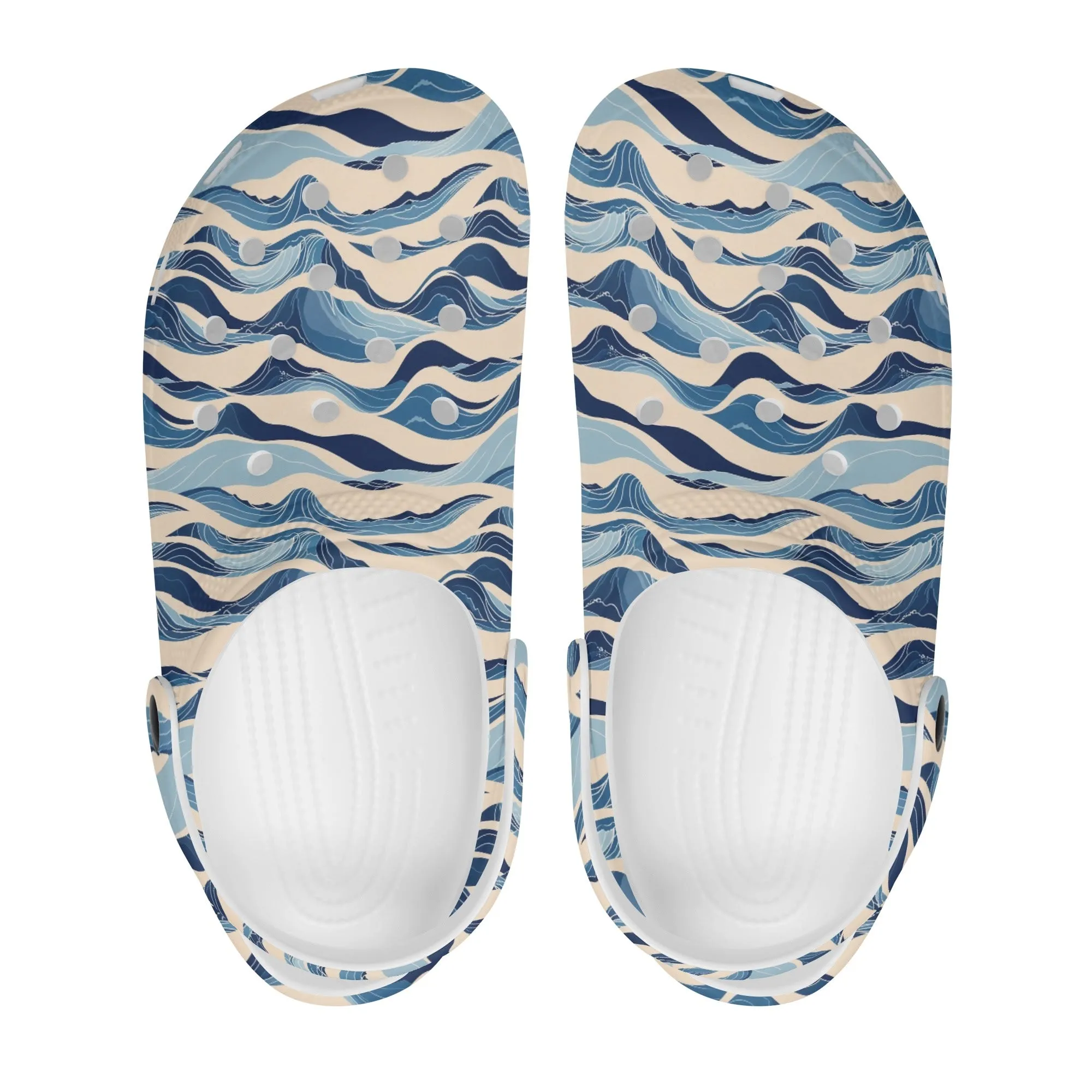 Blue Waves Womens Vented Sandals