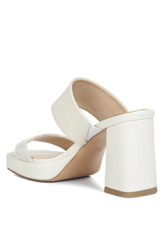 Eddlia Slip On Platform Sandals