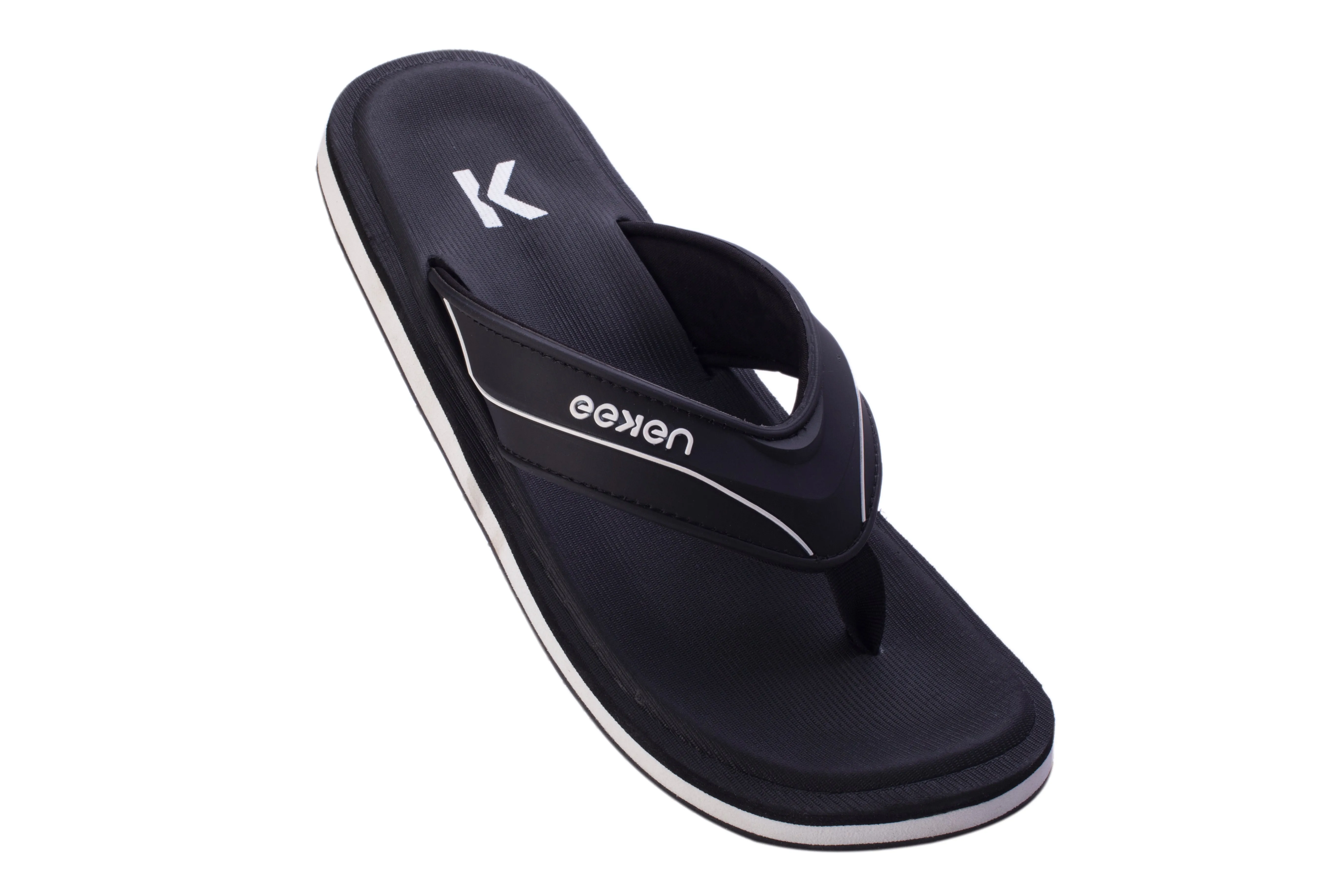 Eeken EFBG2017 Black Ultra-Comfortable Everyday Flip Flops For Men