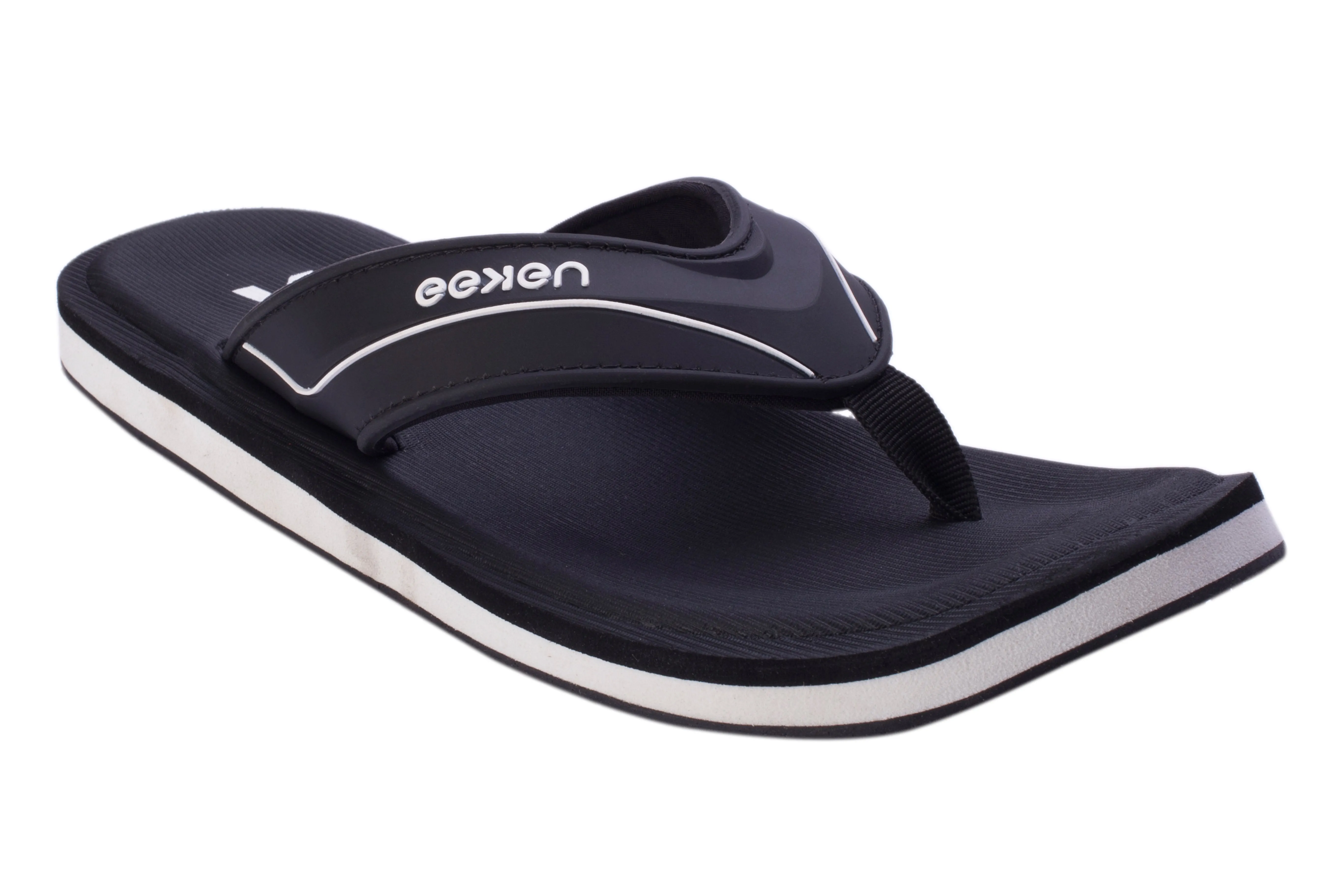 Eeken EFBG2017 Black Ultra-Comfortable Everyday Flip Flops For Men