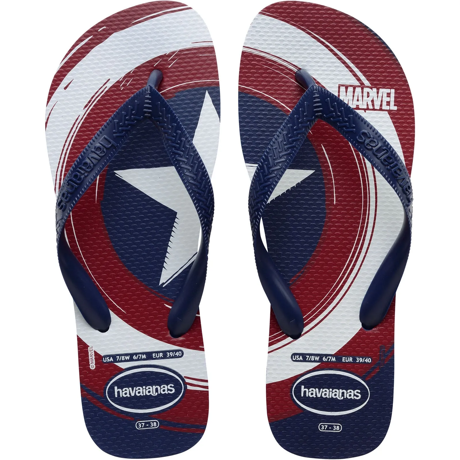 Havaianas Top Marvel Logomania Flip Flops