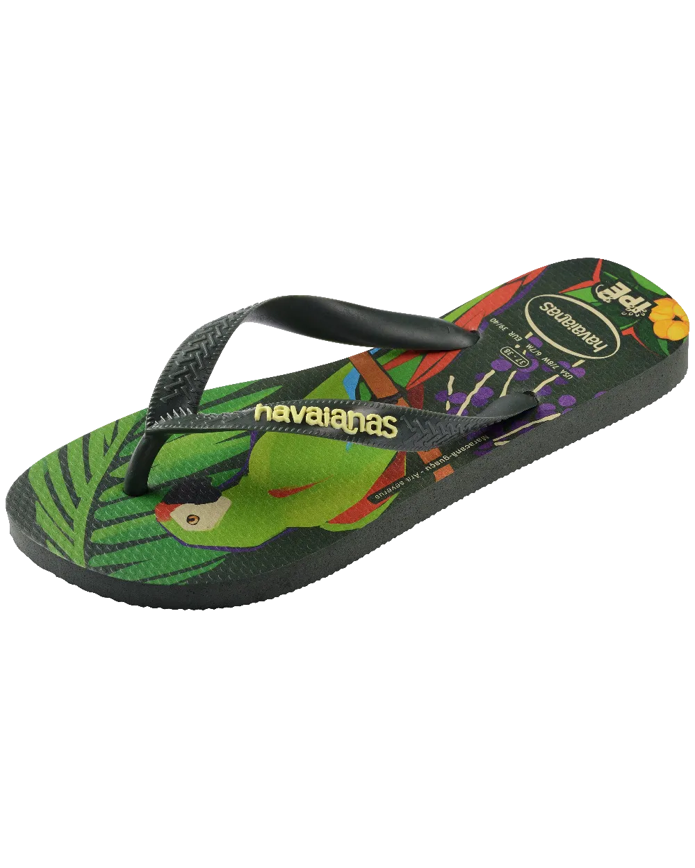 Ipe Flip Flops in Green & Green