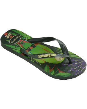 Ipe Flip Flops in Green & Green