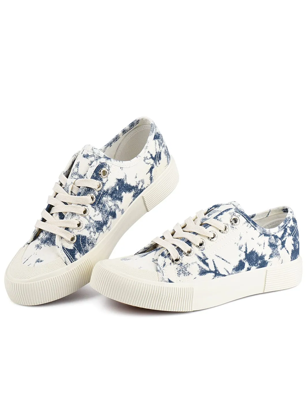 JENN ARDOR Women Canvas Fashion Low-Top Sneakers