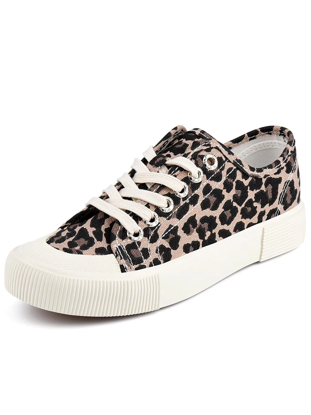 JENN ARDOR Women Canvas Fashion Low-Top Sneakers