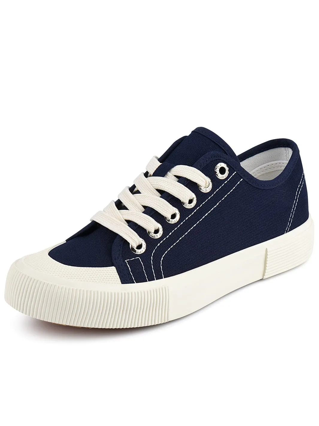 JENN ARDOR Women Canvas Fashion Low-Top Sneakers