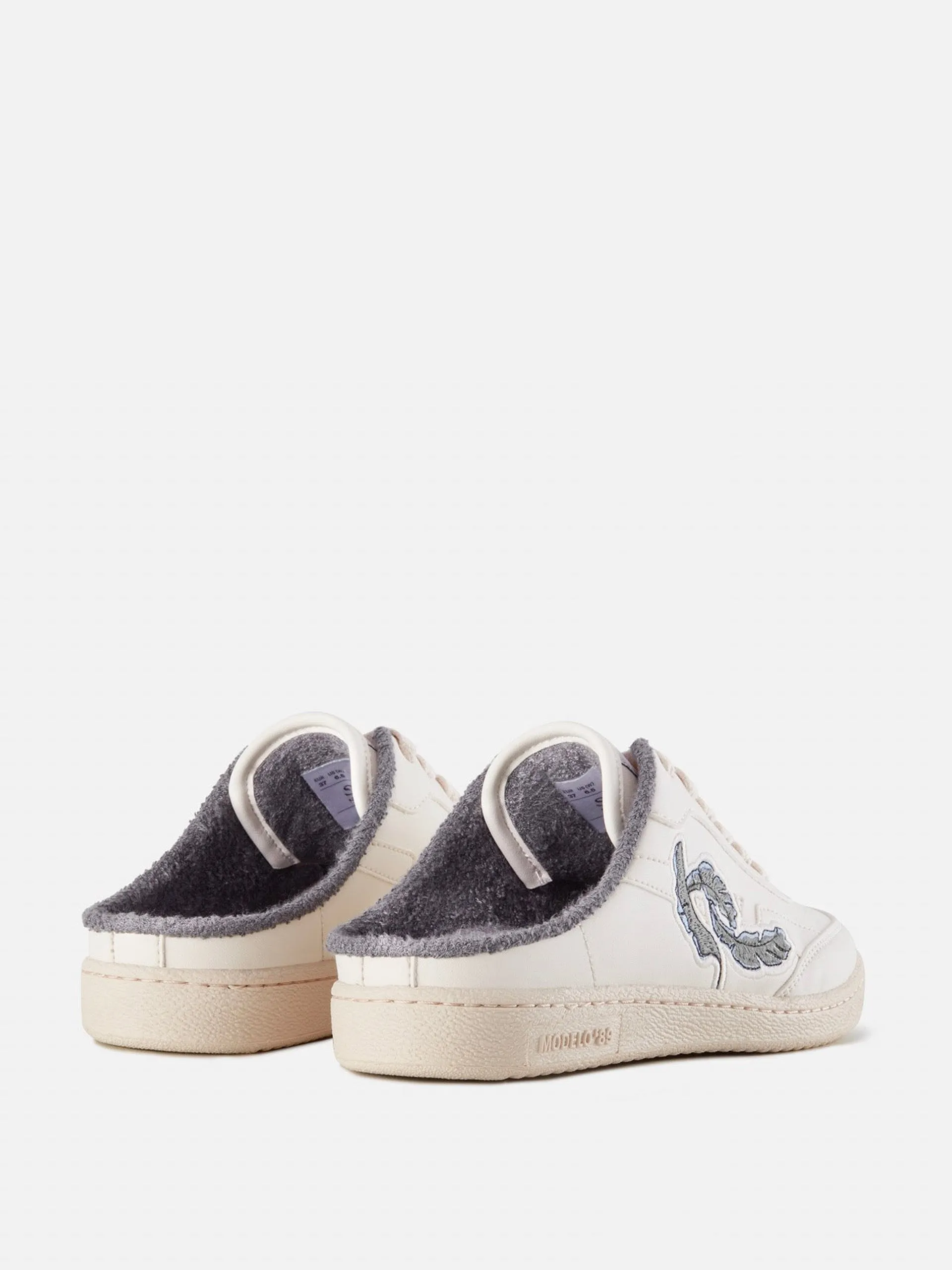 M89 mule-style sneakers in leaf