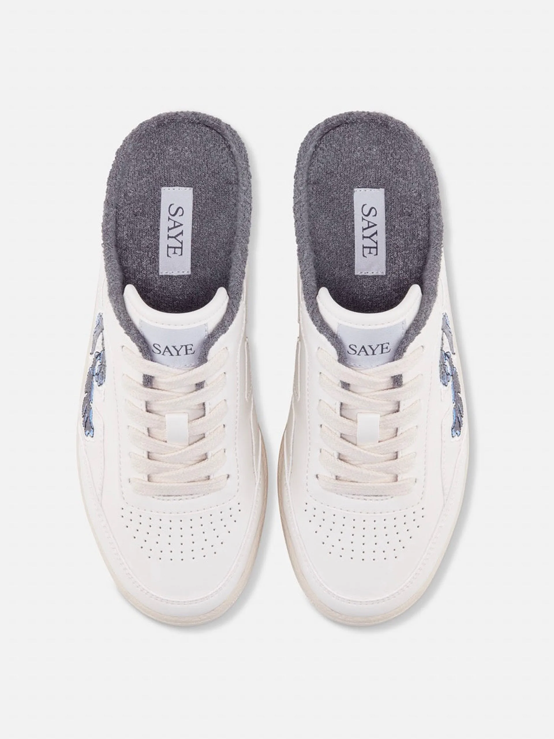 M89 mule-style sneakers in leaf