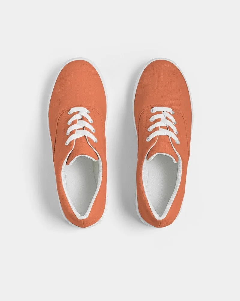 Midtone Orange Canvas Sneakers | Women's | C0M70Y80K0