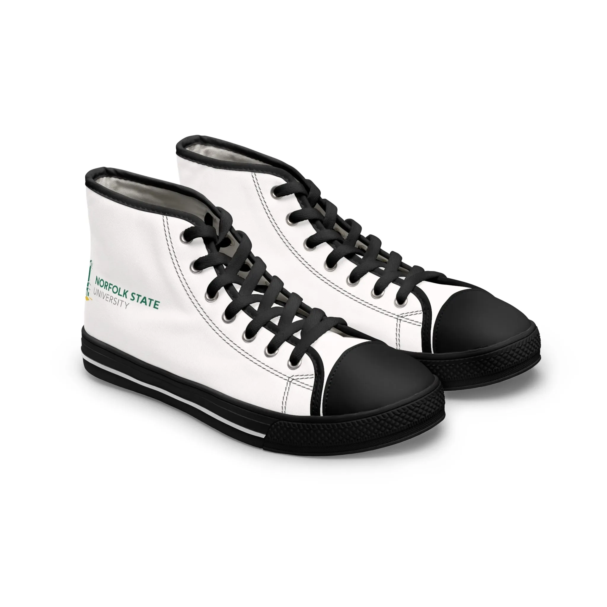 Norfolk State Women's High Top Sneakers