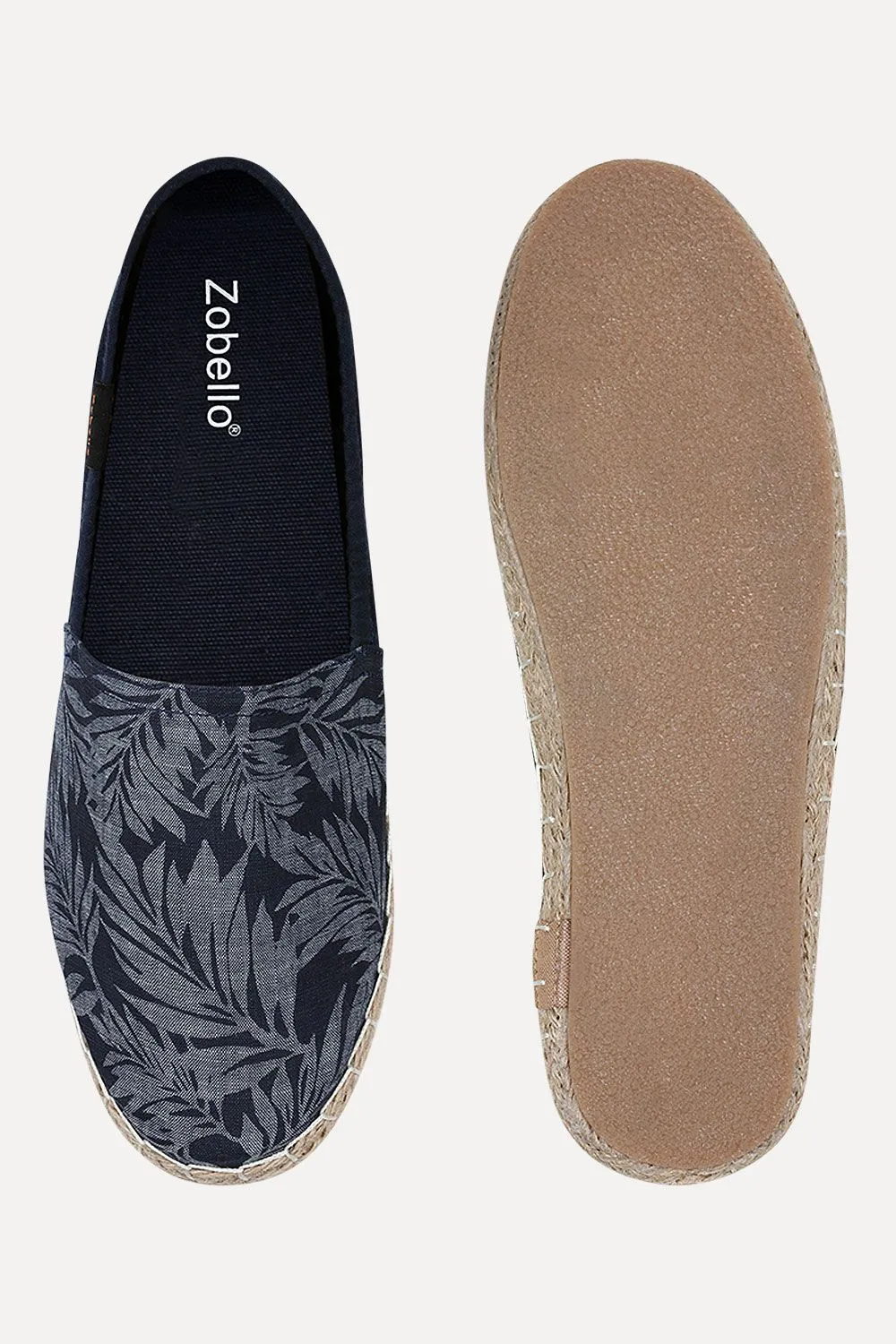 Printed Elastic Espadrilles