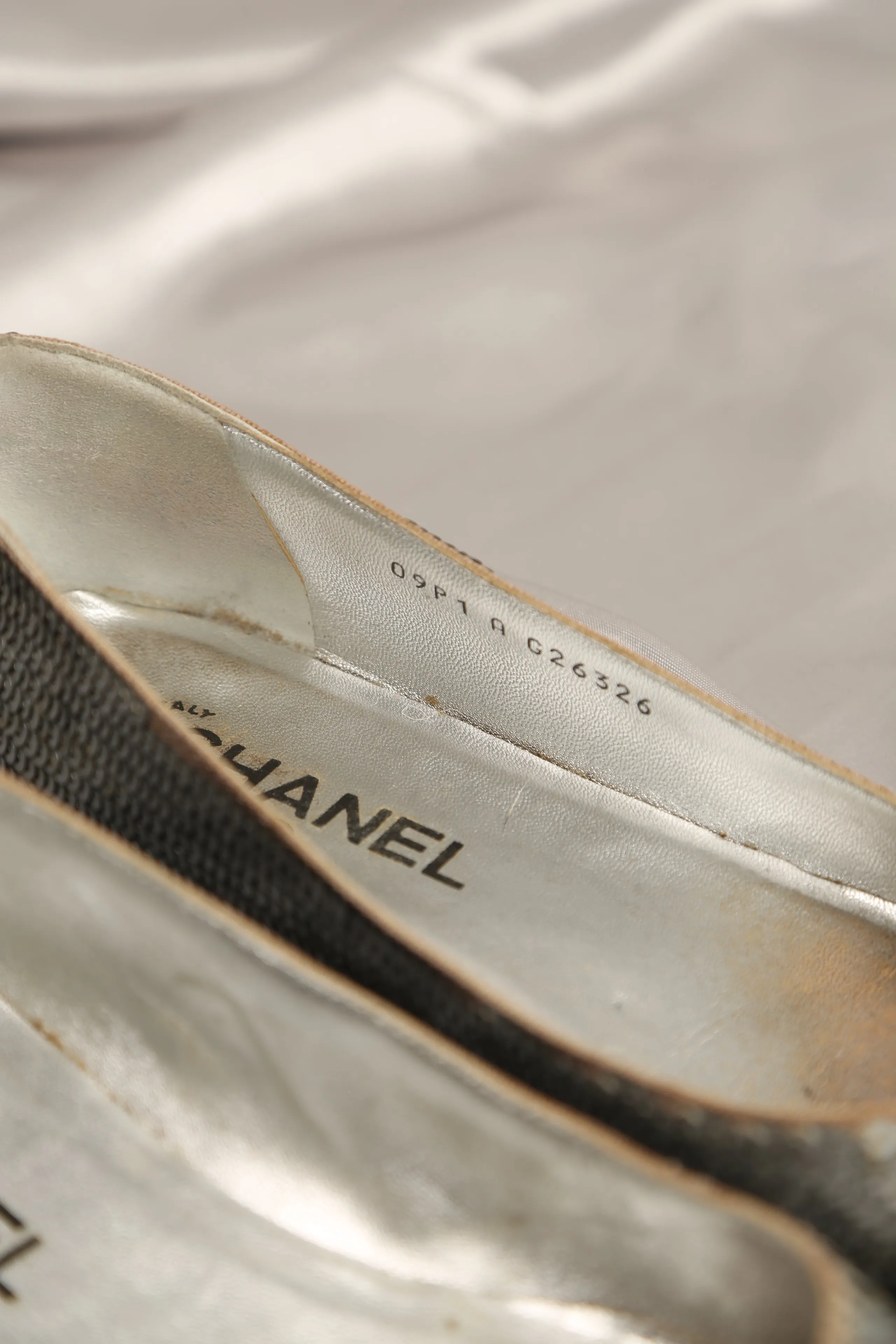 Rare Ombre  Sequin CHANEL Ballerina Flats