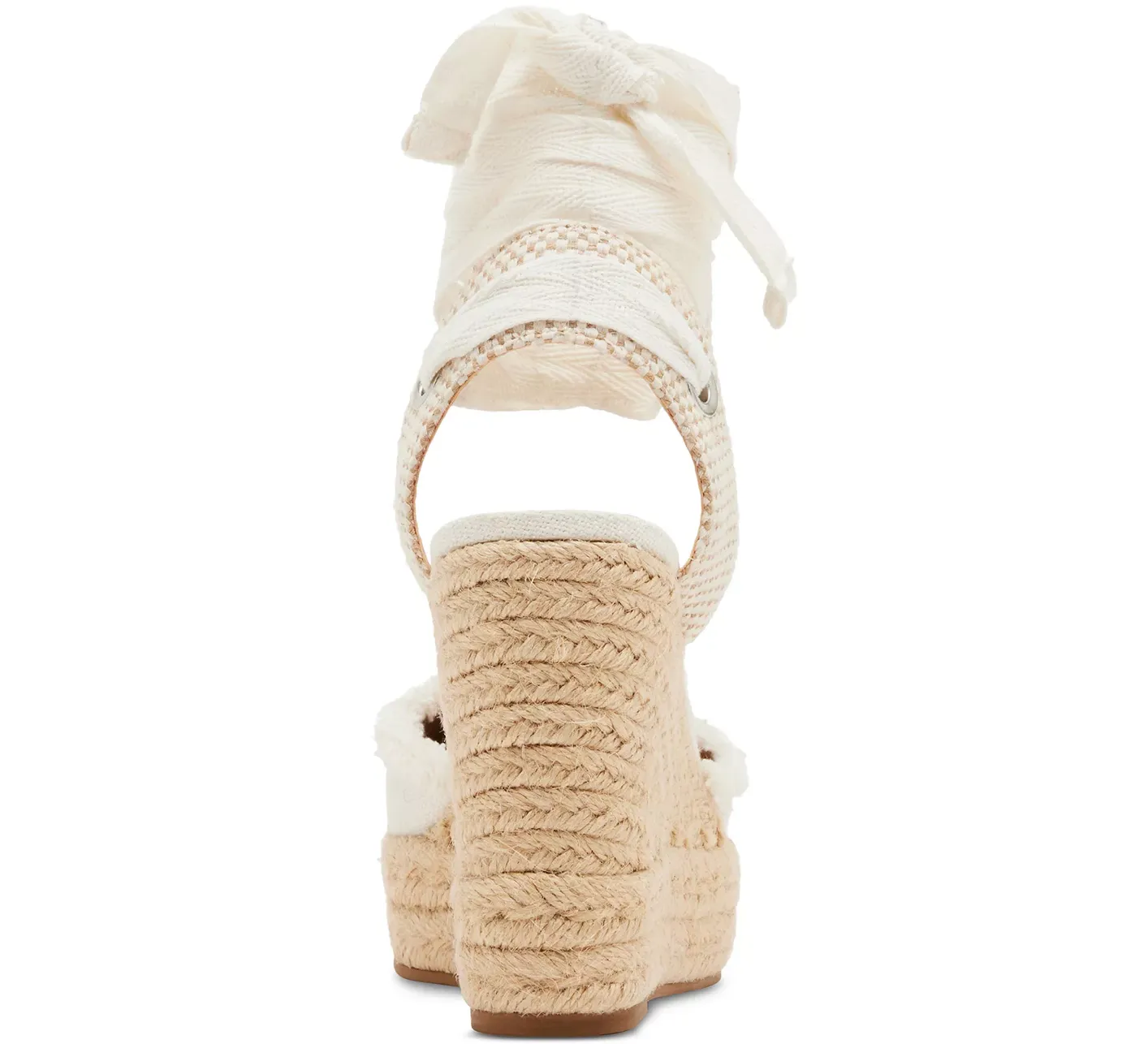 Round Toe Lace Up Espadrille