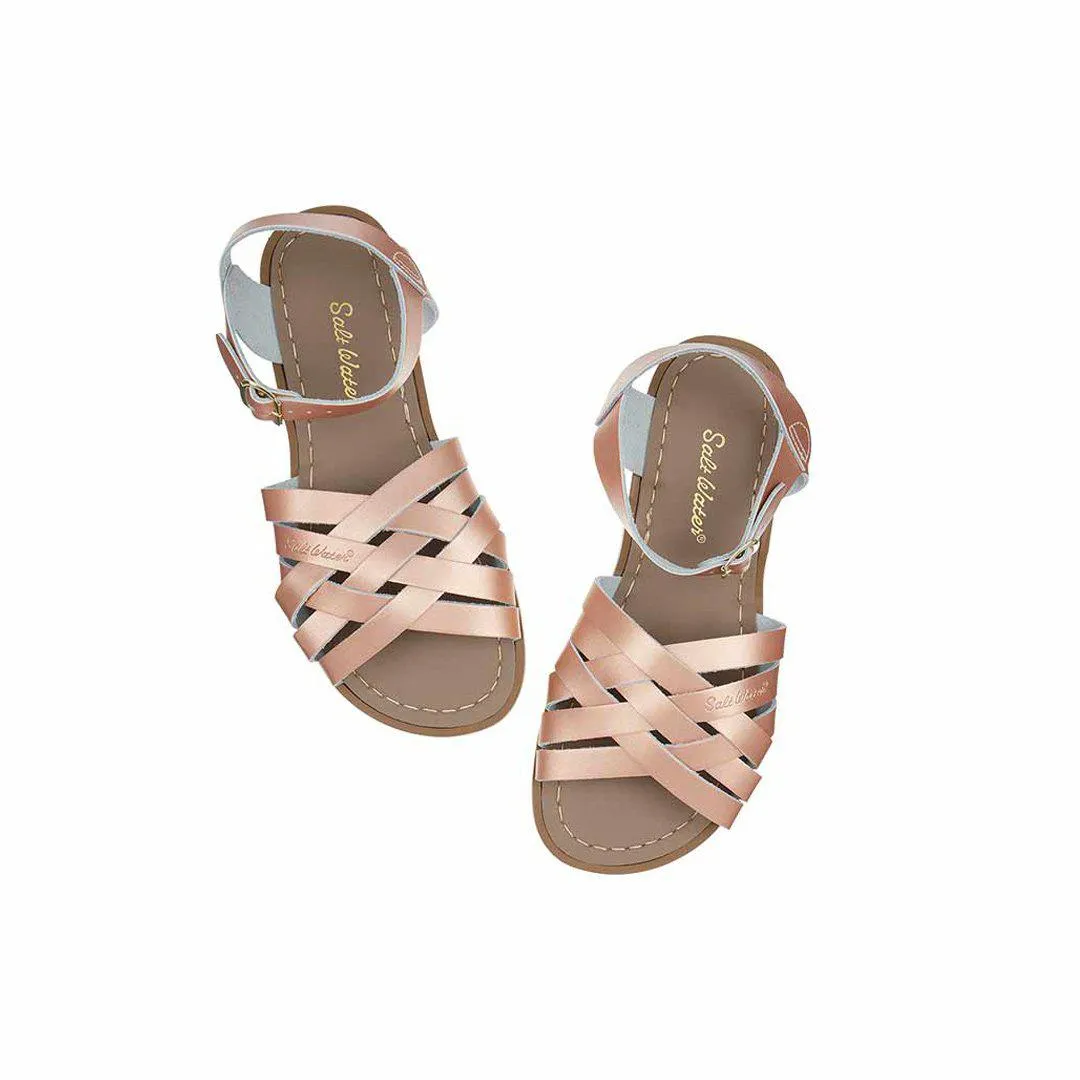 Salt-Water Women's Sandals - Retro - Rose Gold