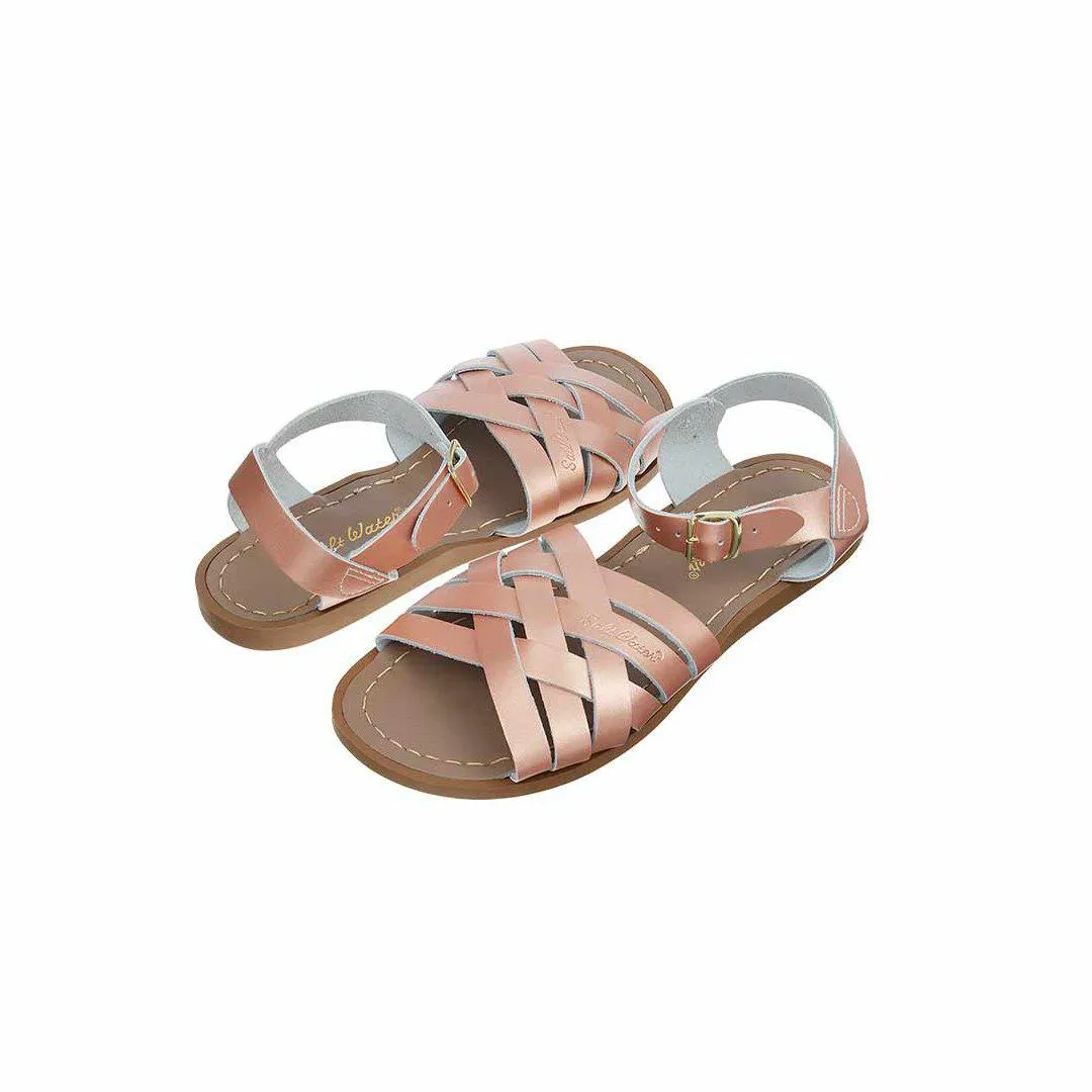 Salt-Water Women's Sandals - Retro - Rose Gold