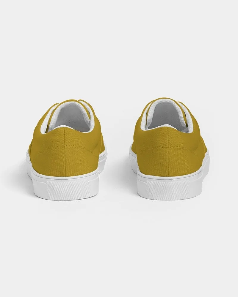 Shaded Yellow Canvas Sneakers | Men's | C0M25Y100K30