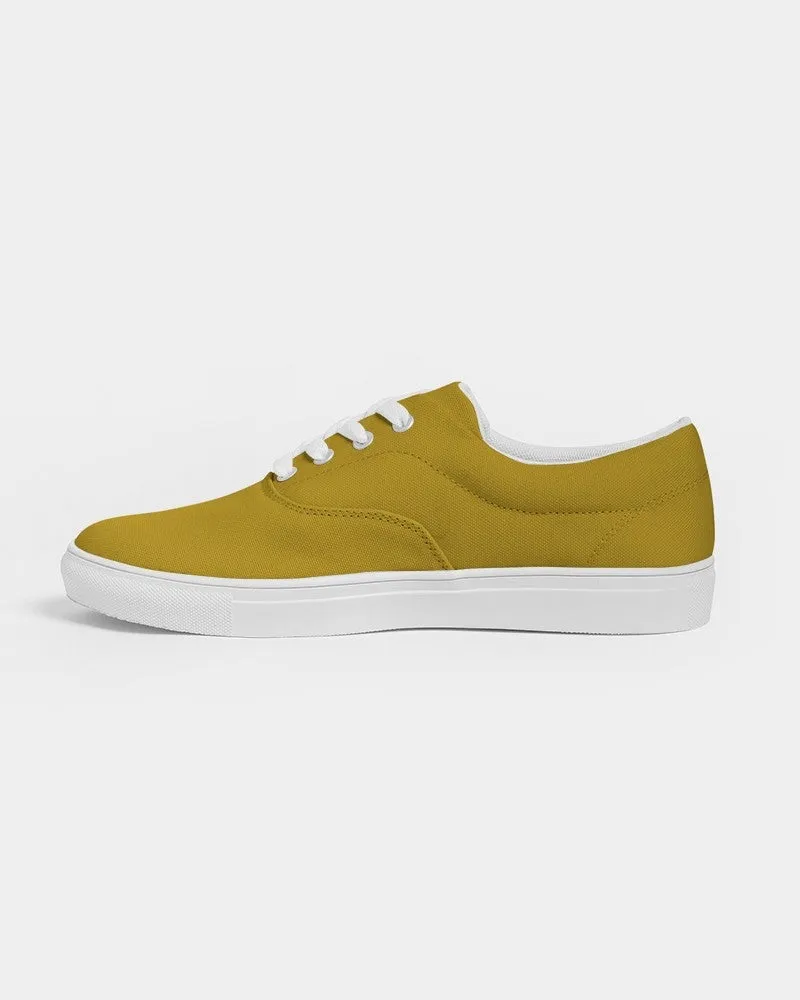 Shaded Yellow Canvas Sneakers | Men's | C0M25Y100K30