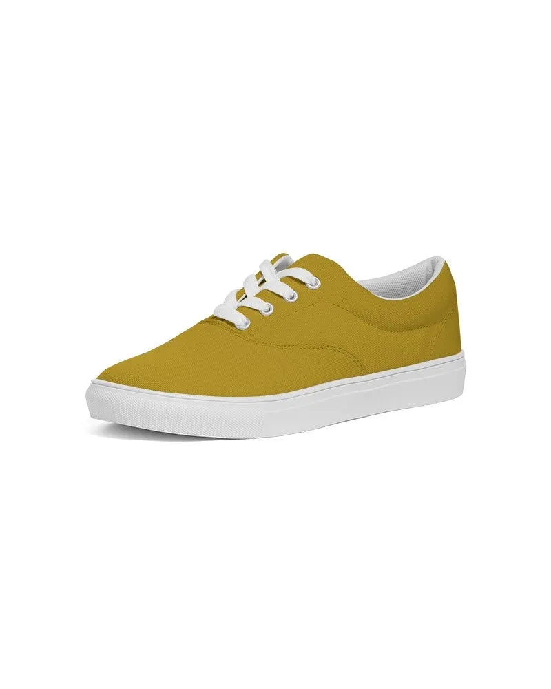 Shaded Yellow Canvas Sneakers | Men's | C0M25Y100K30