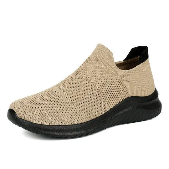 SOOFEET Men Orthopedic Shoes Slip-on Casual Sneakers