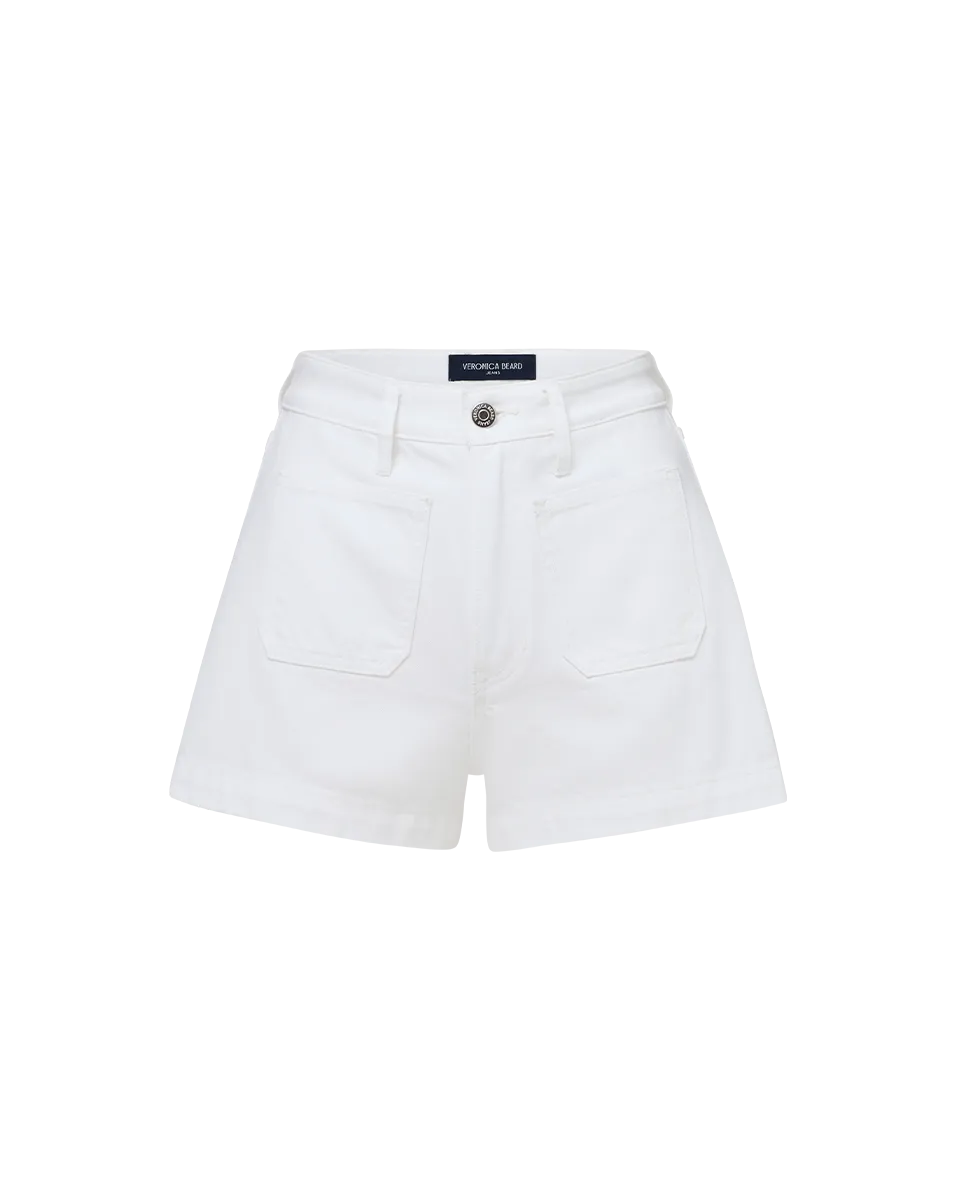 Timmi Denim Short with Patch Pockets