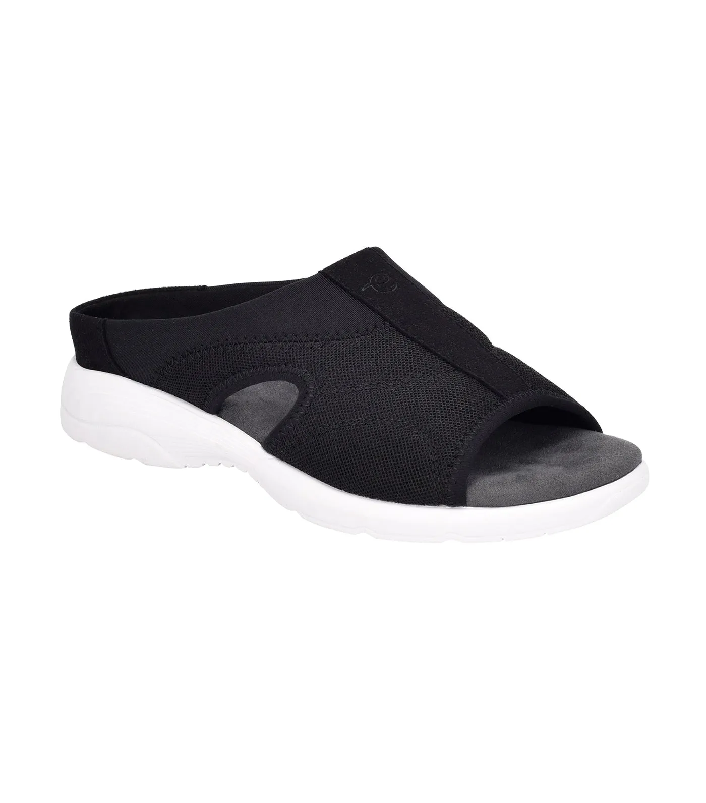 Tine Slip-On Sandals Black