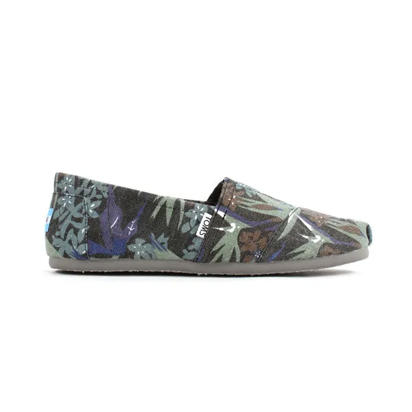 Toms Classics Washed Birds Of Paradise Slip On Sneakers