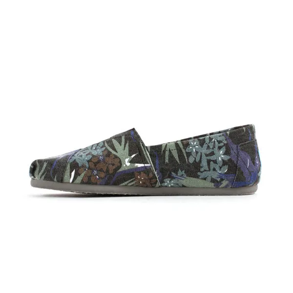 Toms Classics Washed Birds Of Paradise Slip On Sneakers