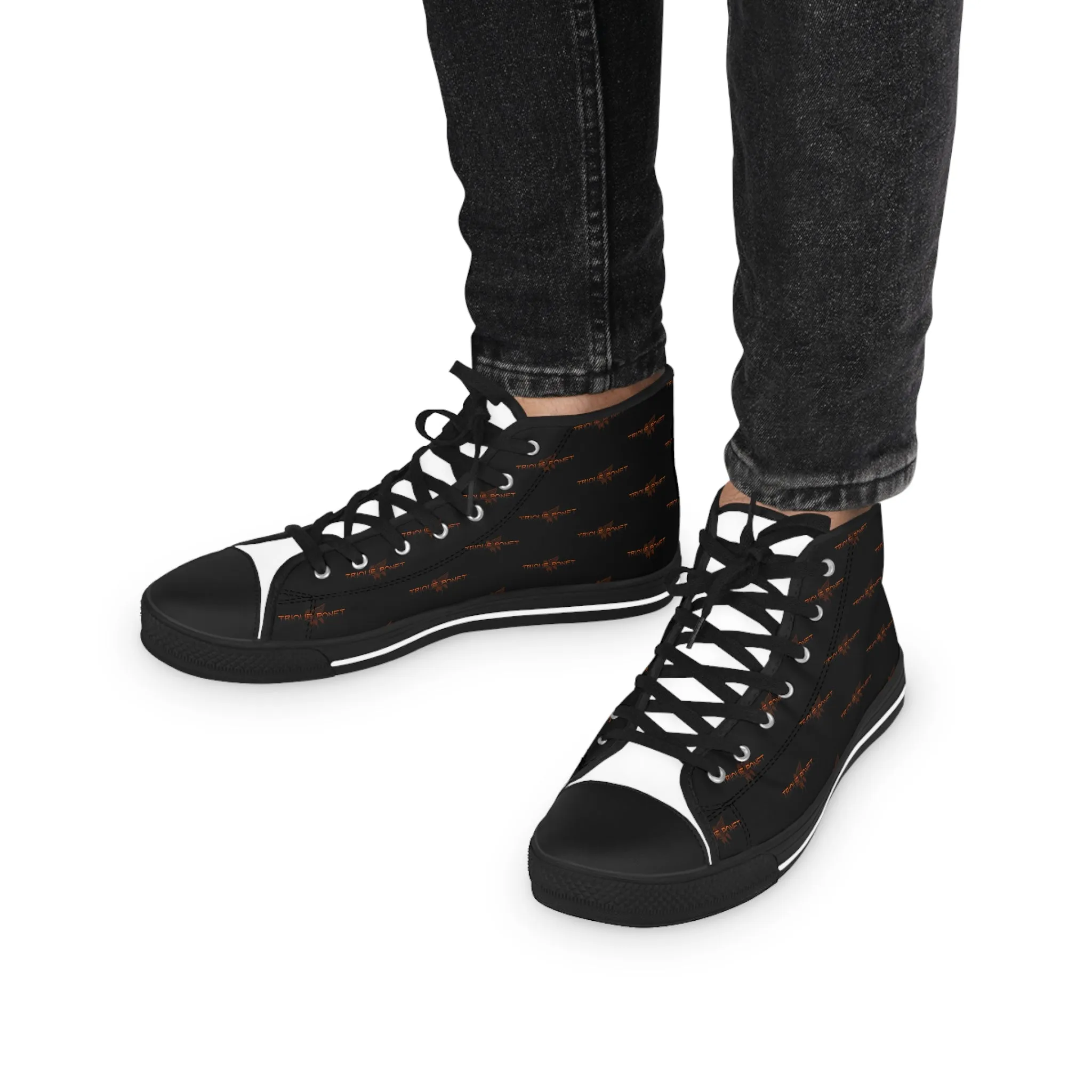 Trique Ponet - Men's High Top Sneakers