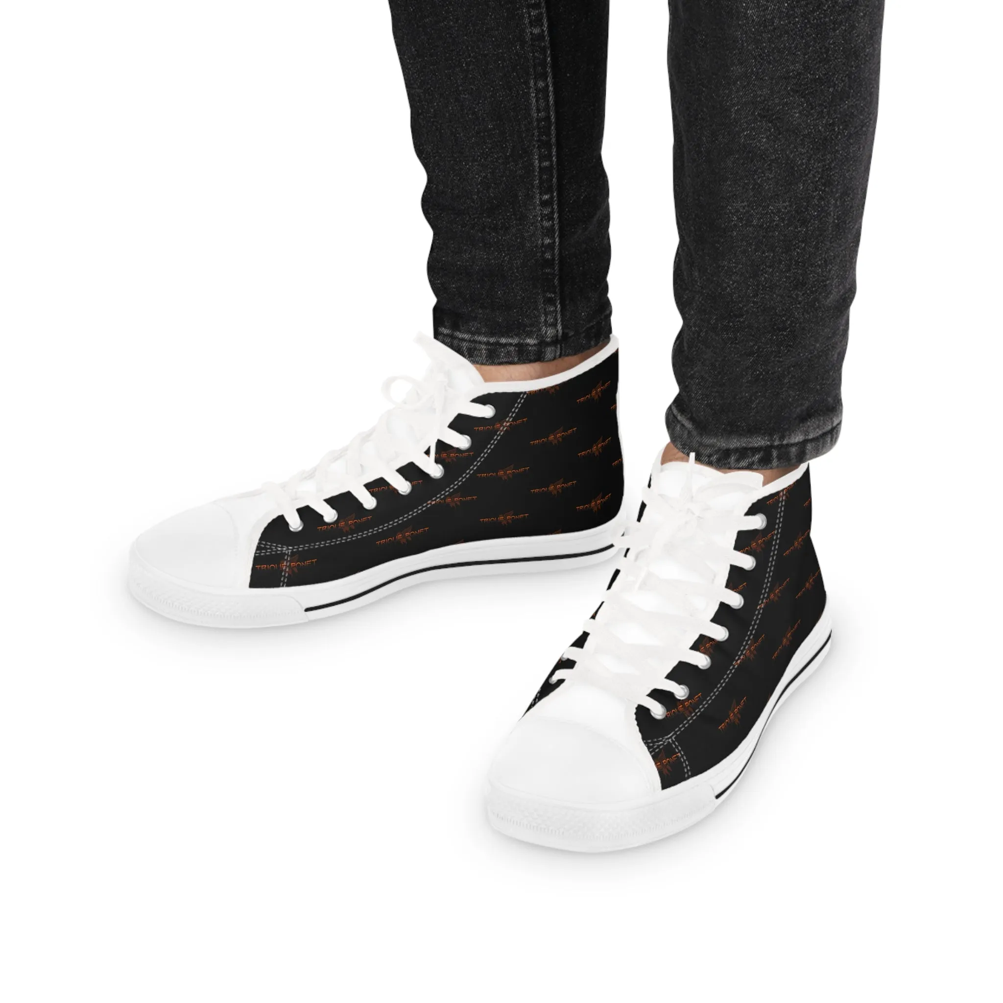 Trique Ponet - Men's High Top Sneakers