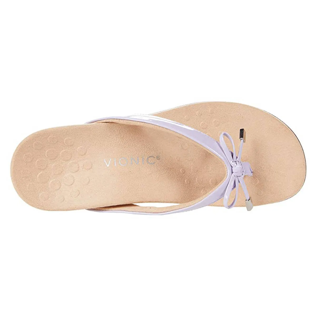 Vionic Womens Sandals Rest Bella II Casual Open-Back Toe Post Synthetic - UK 9