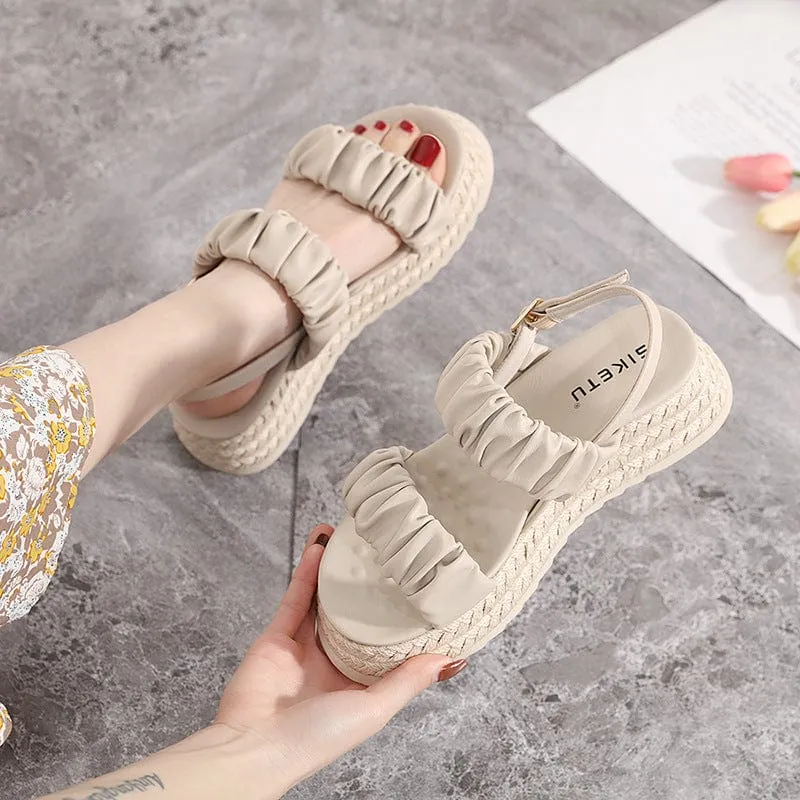 Women Beach Elegant Platform Sandals