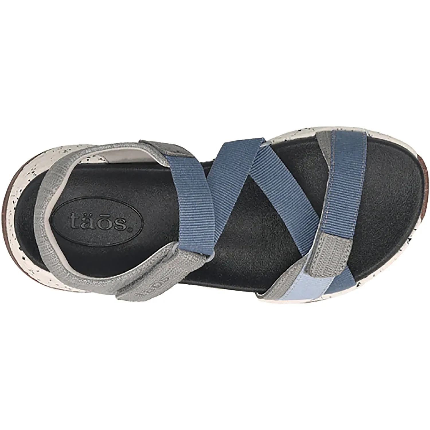 Women's Taos Super Z Blue Multi Leather/Nylon