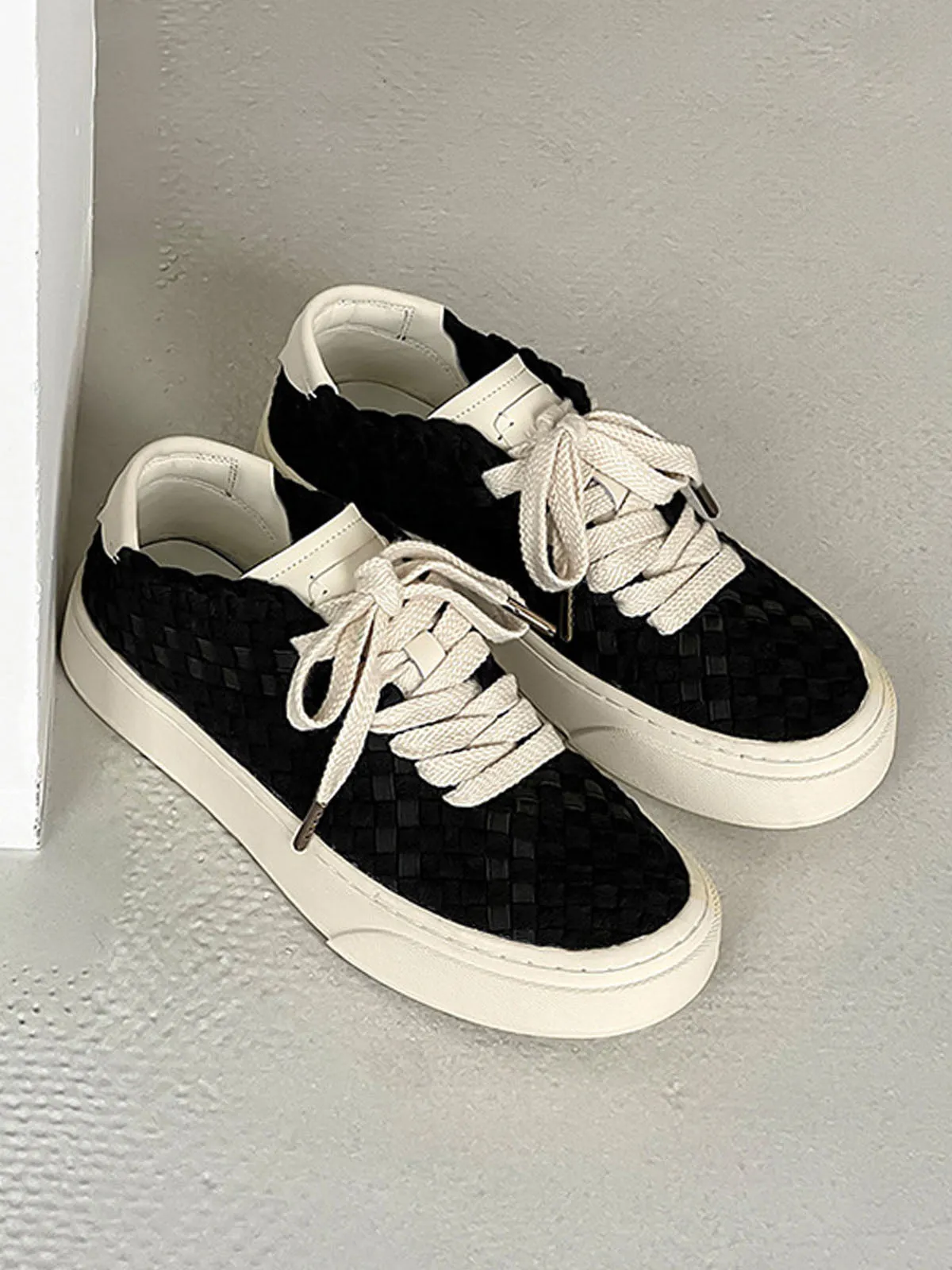 Woven Breathable Canvas Sneakers